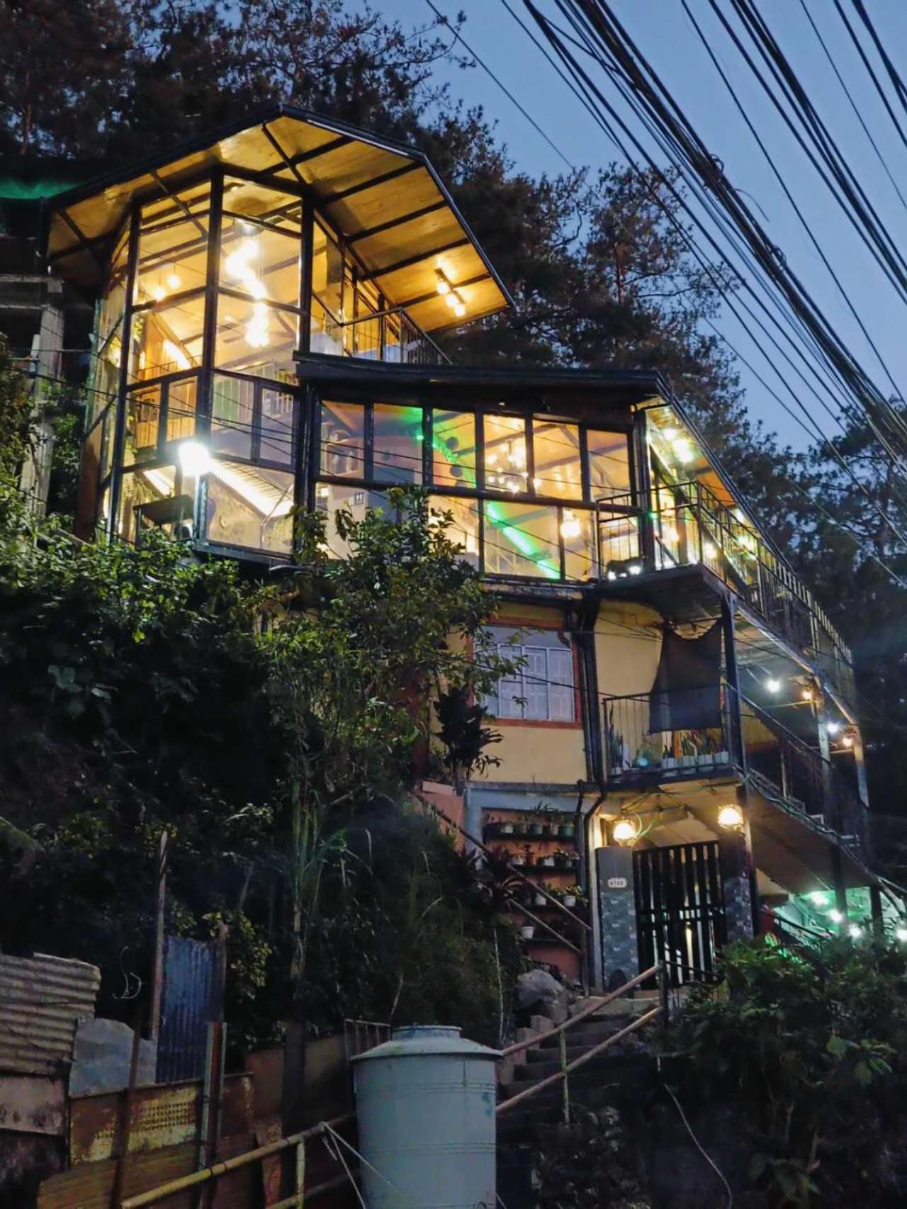 Holyghost Veranda Baguio Transient Guest House 42 Step Rooftop Baguio City Eksteriør bilde